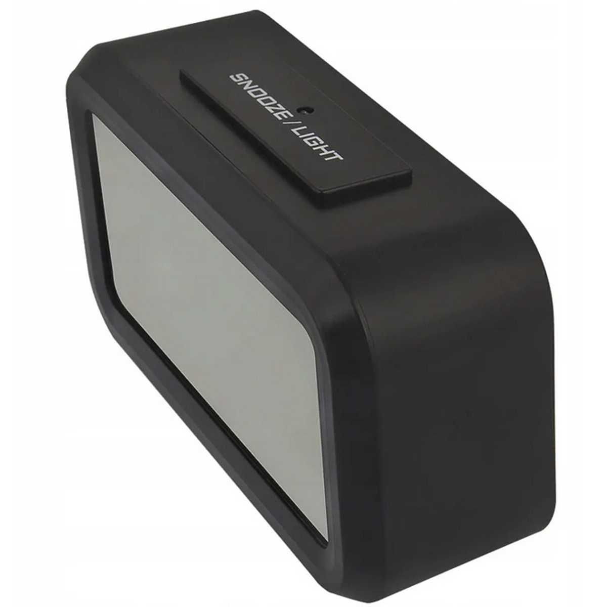Zegar Elektroniczny Budzik LED Termometr Data Podświetlany Alarm