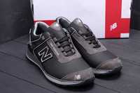 Стильные мужские кожаные кроссовки new balance блек 002 elite