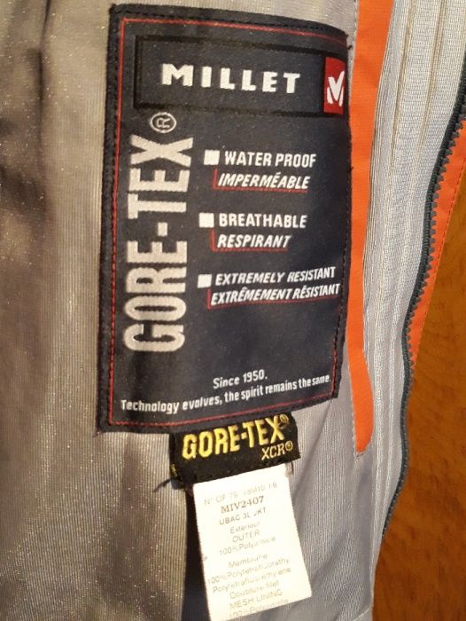 Kurtka Gore Tex XCR XXL sportowa/narciarska z klejonymi szwami