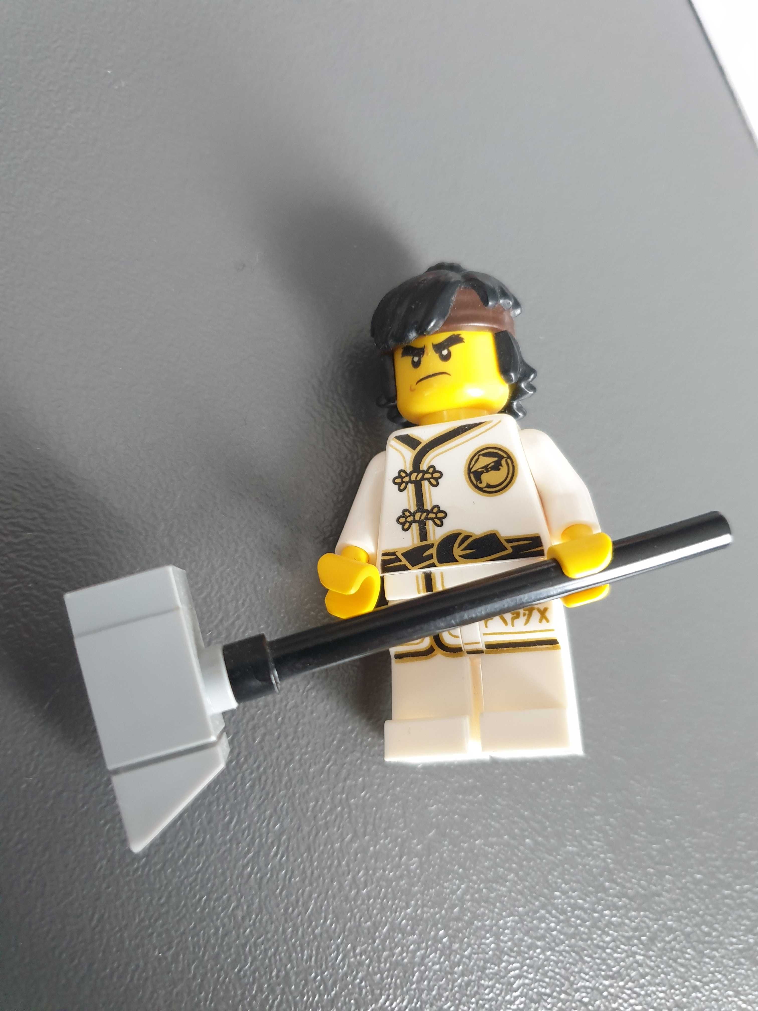 Ludzik Lego Ninjago njo345 Cole Biały Wu- Cru Training Gi