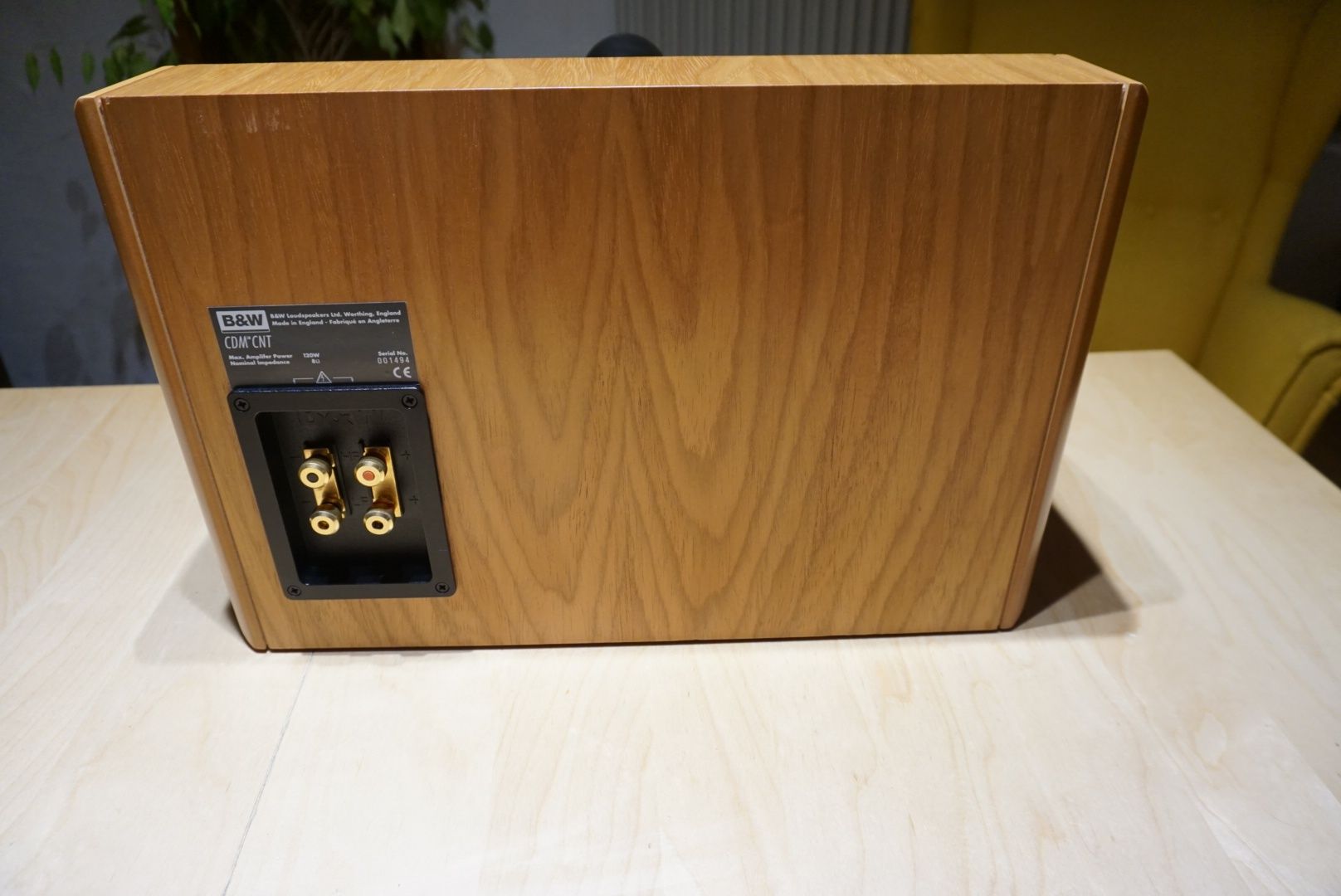 Bowers Wilkins B&W CDM CNT głośnik kolumna centralna