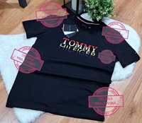 Koszulka męska Tommy Hilfiger czarna Premium