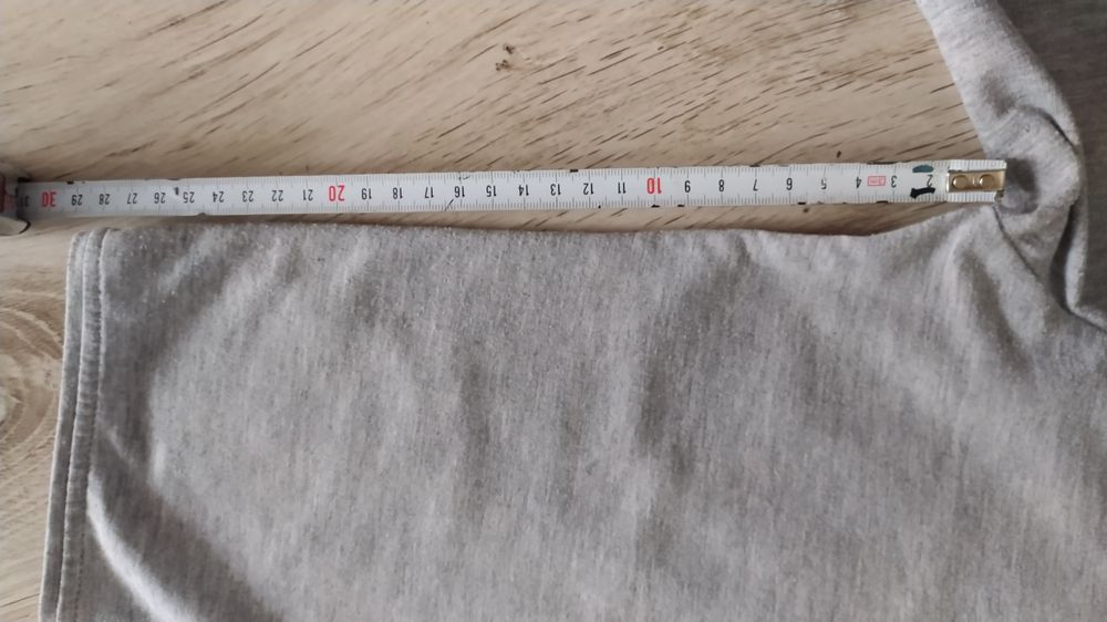 Szara bawełniana sukienka C&A xl duży rozmiar