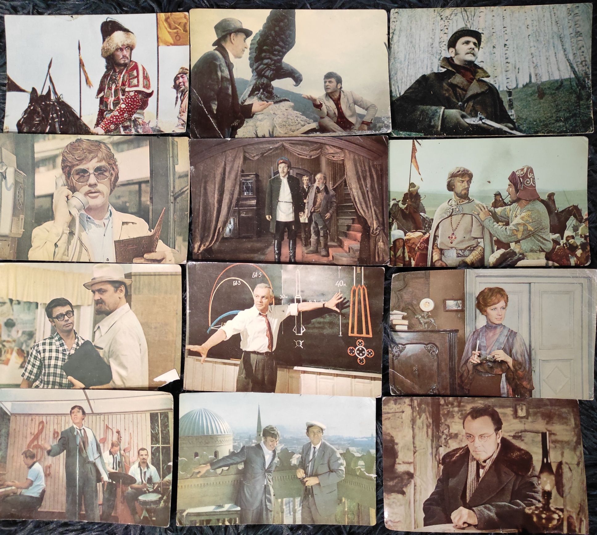 Ретро, винтаж открытки актеров 59-71 года