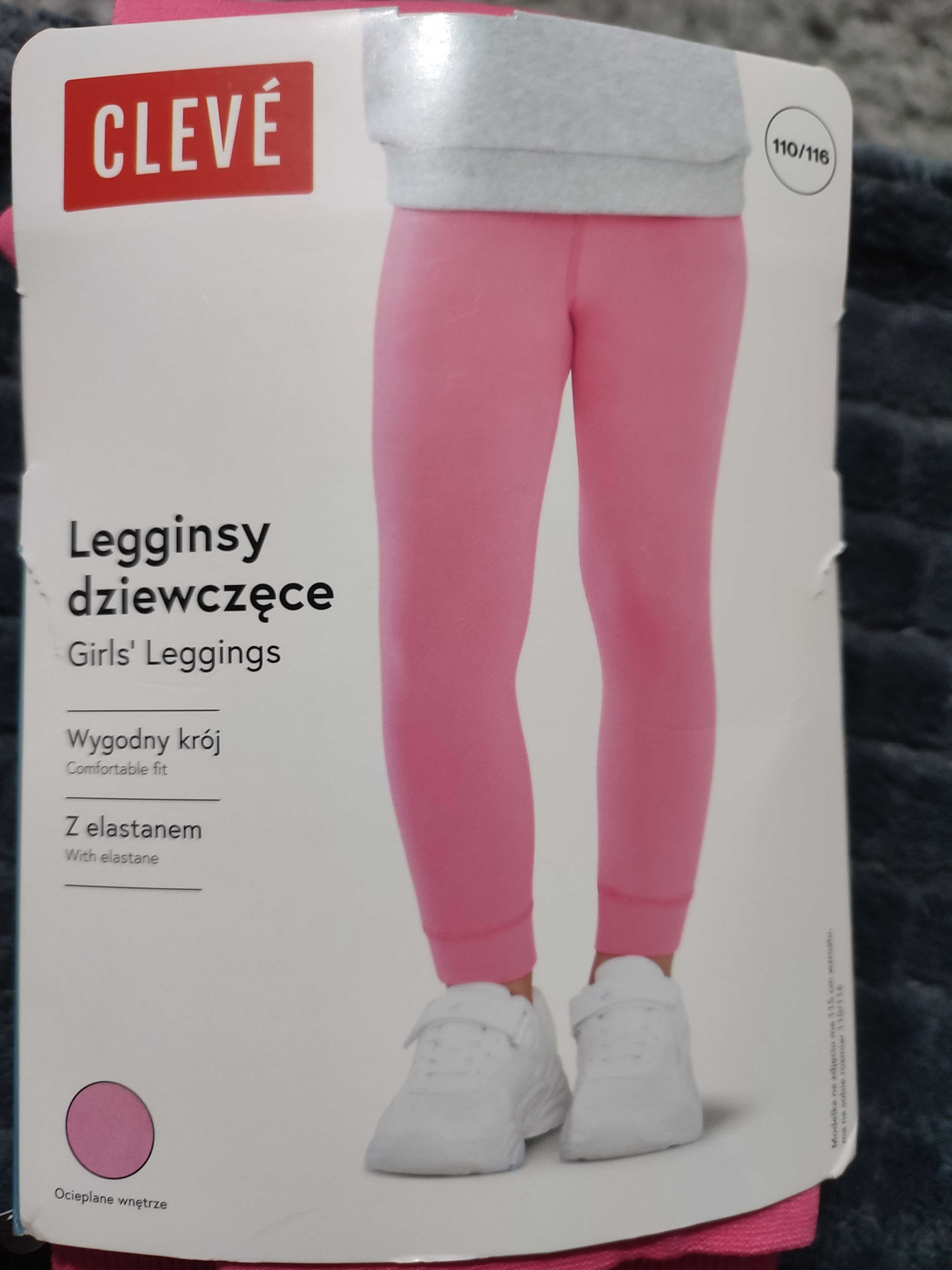 Leginsy termiczne 116 cleve ocieplane