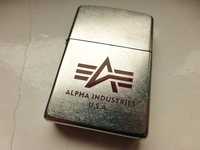 Super Zippo Custom Alpha Industries US Army Navy Grawer