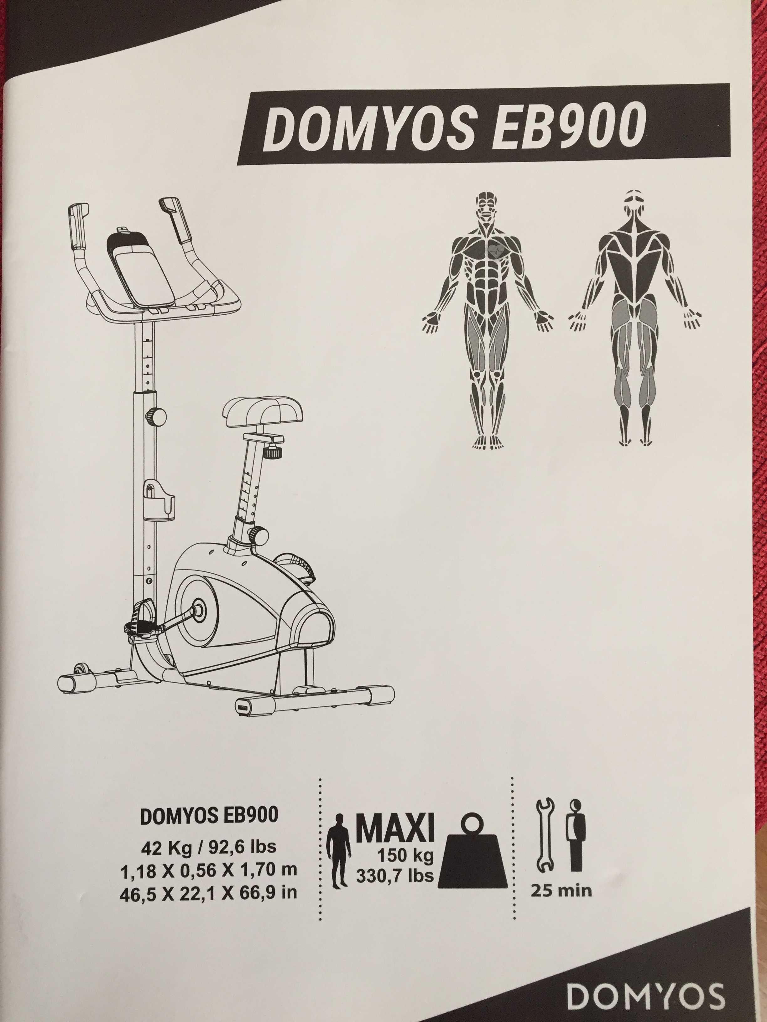 Bicicleta Estática EB900 - Domyus