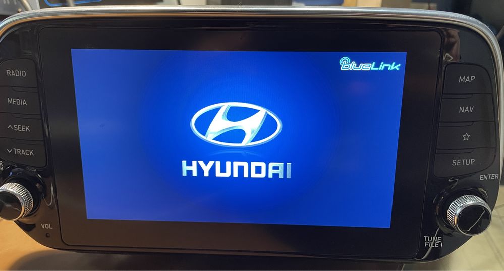 Hyundai Polski Język radio-navigacja-licznik