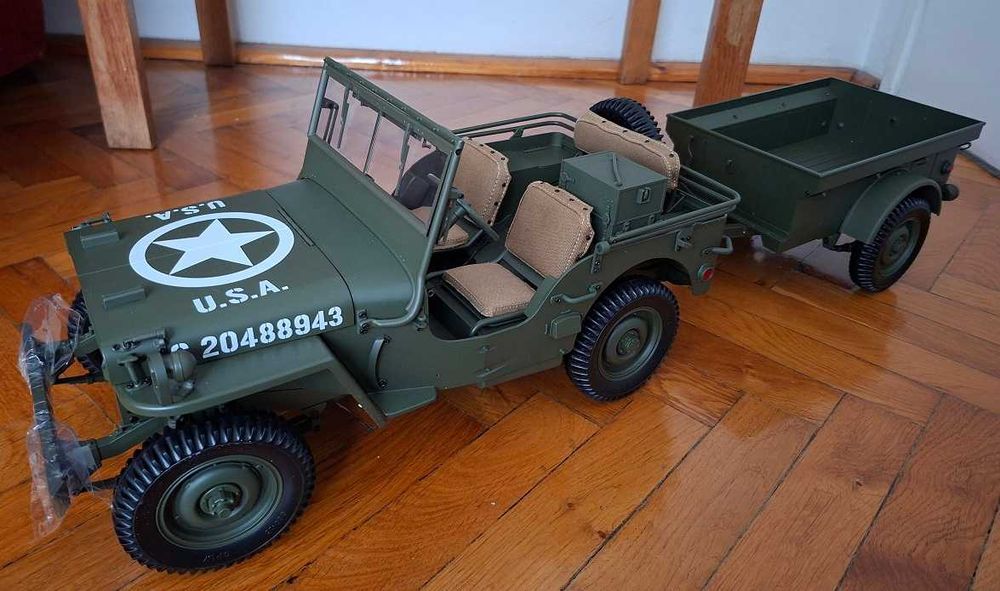 Jeep Willys MB Model skala 1:8