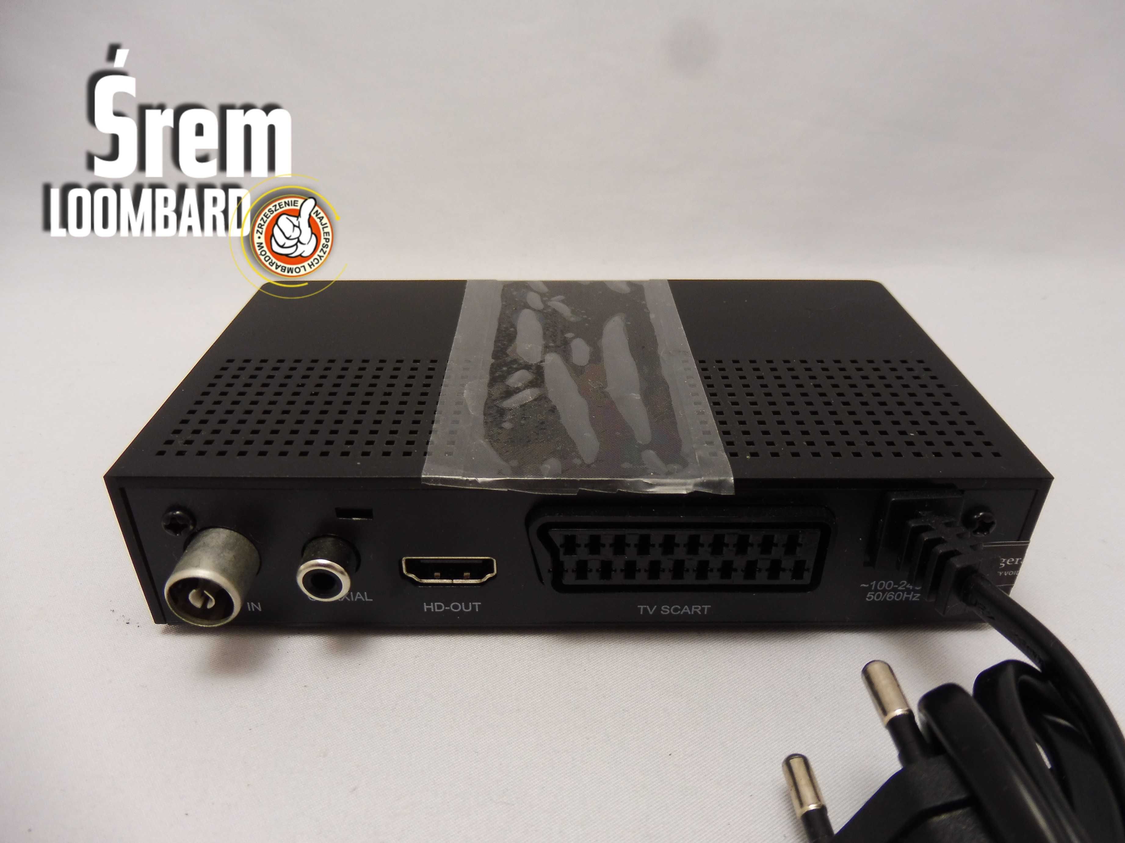 Nowy Dekoder/Tuner Kruger&Matz KM0550D, Komplet!