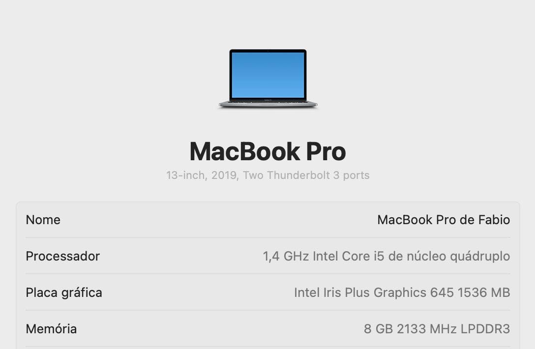 MacBook 13’ 2019