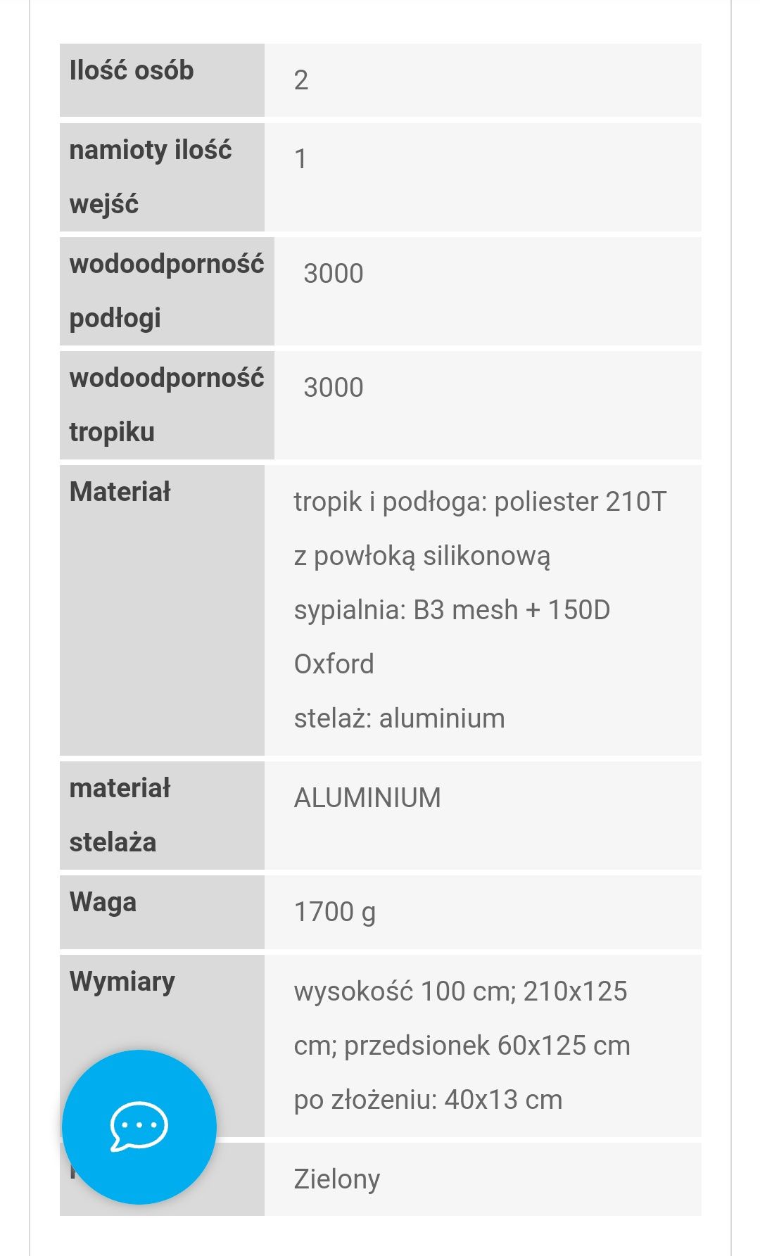 Ultralekki namiot 2 os. Naturehike CLOUD UP 2 210T