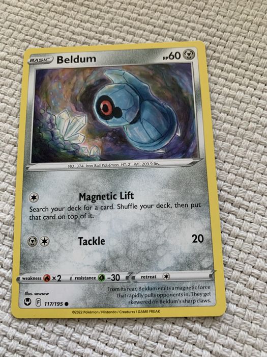 Karta pokemon „Beldum”