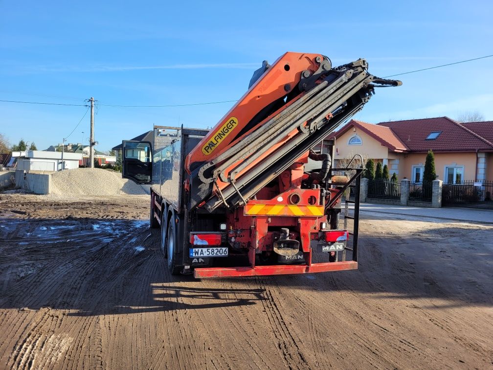 Man TGA 33.460 6x4 HDS Palfinger Hiab HMF Fassi