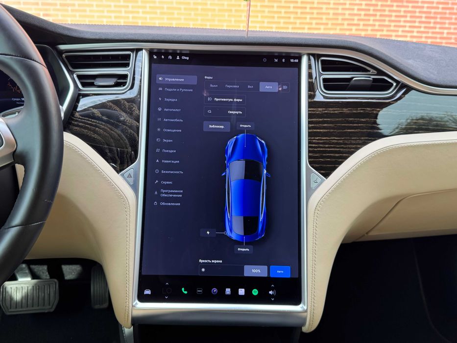 Tesla Model S 2016 рестаилинг