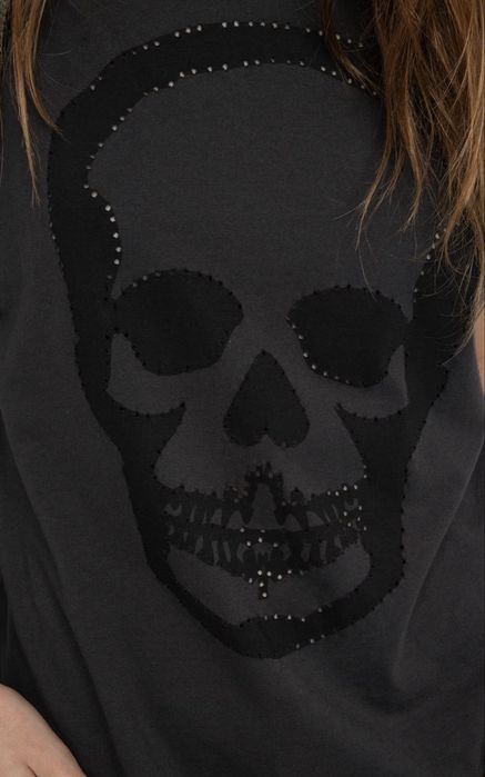 Футболка с черепом zadig & Voltaire