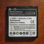 Аккумулятор (батарея) HTC 1800 mAh Sensation XE/z710e G14 G17 T-Mobile