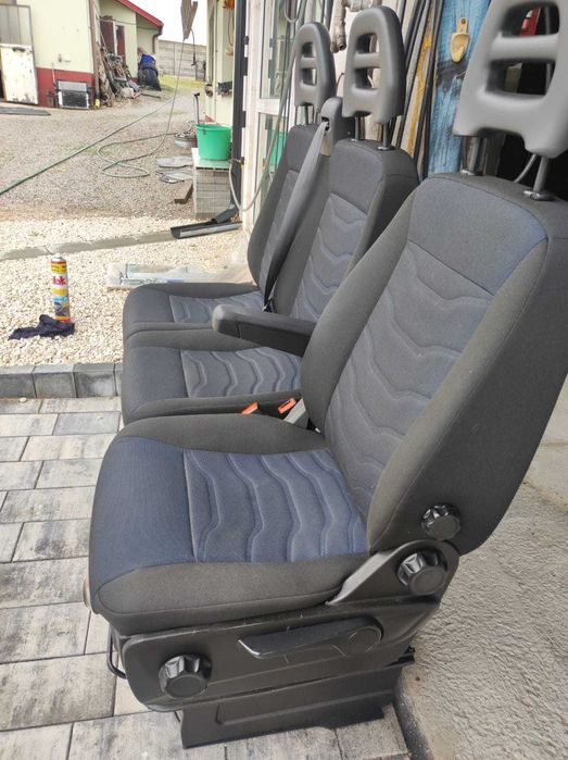 Iveco Daily komplet siedzeń 2017 rok, idealny stan