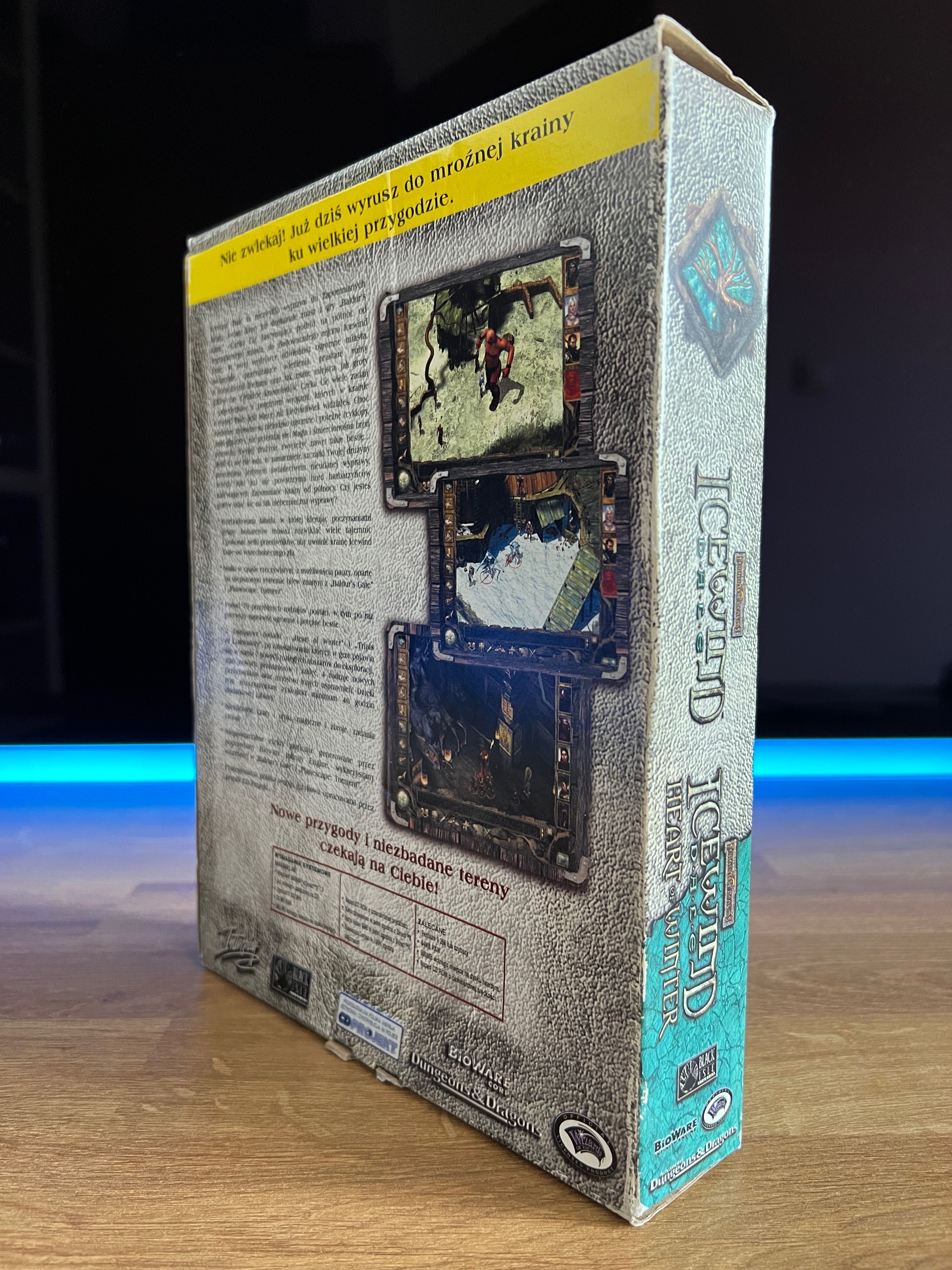 Icewind Dale gra (PC PL 2002) BIG BOX kompletne wydanie