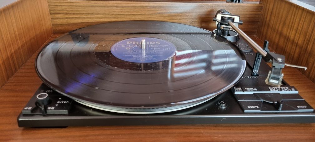 Gramofon Dual 1254 automat z szafką Rosita HiFi