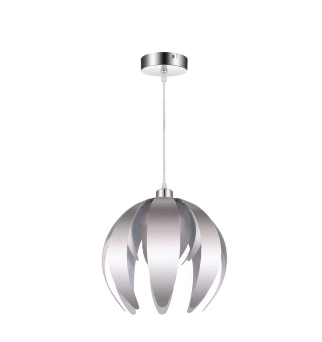Lampa wisząca GoodHome Pleiones 1-punktowa aluminium