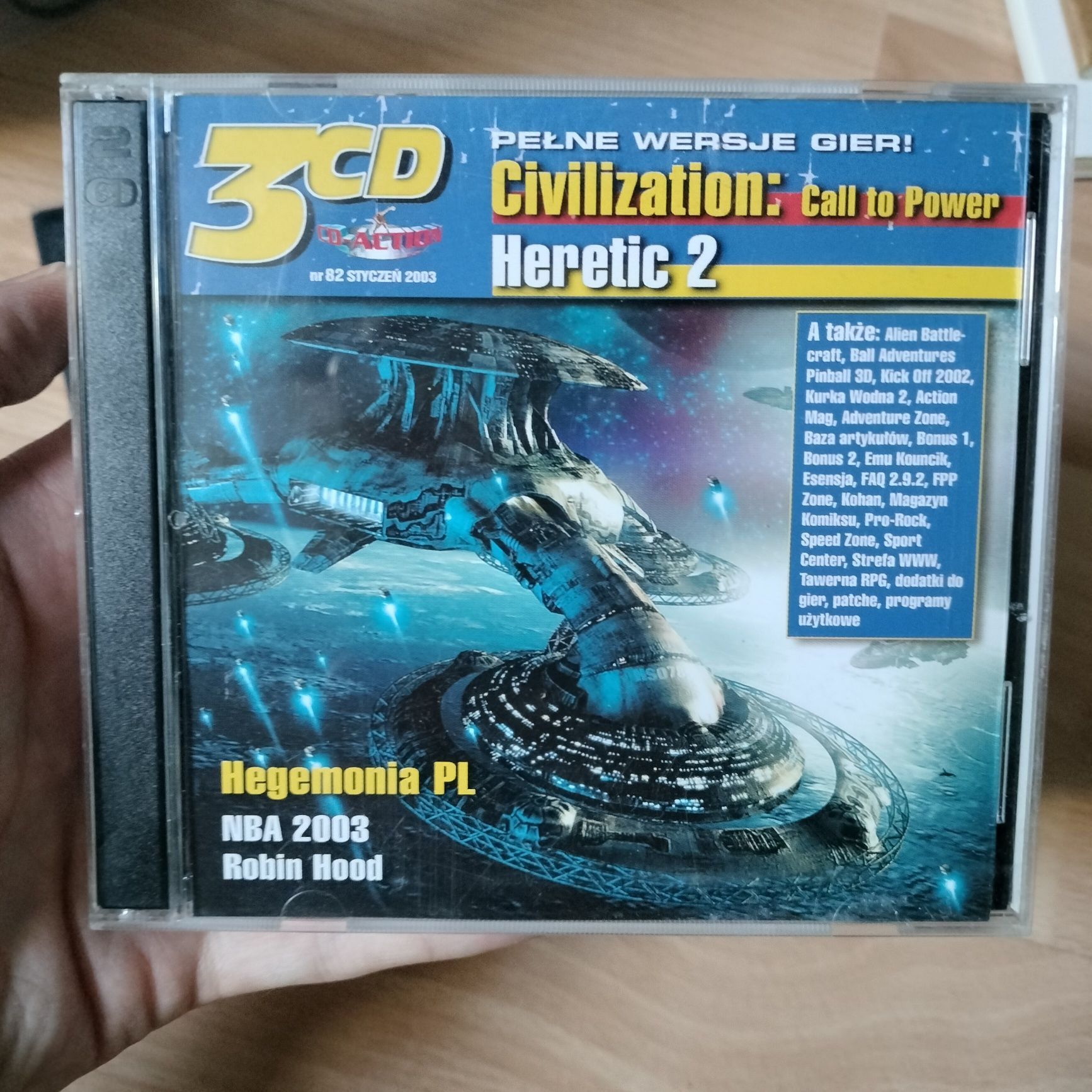 3 CD CD Action Civilization: Call to Power, Heretic 2