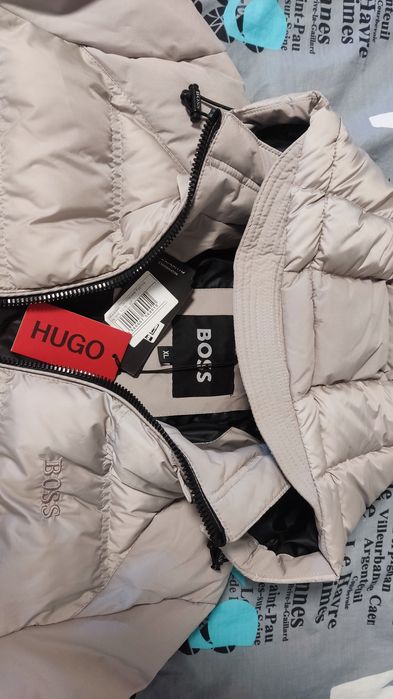 Зимовий чоловічий пуховик HUGO BOSS.Виробник Німеччина p. XL