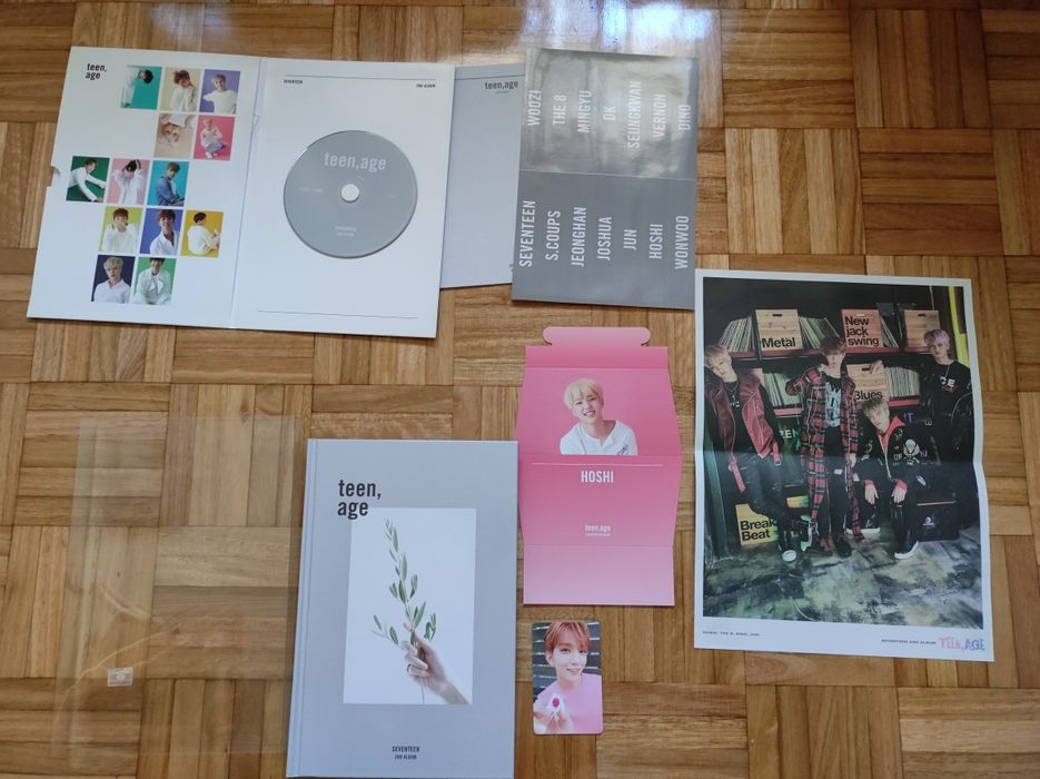 Álbuns de K-pop - Vários - BTS, Seventeen & Le Sserafim