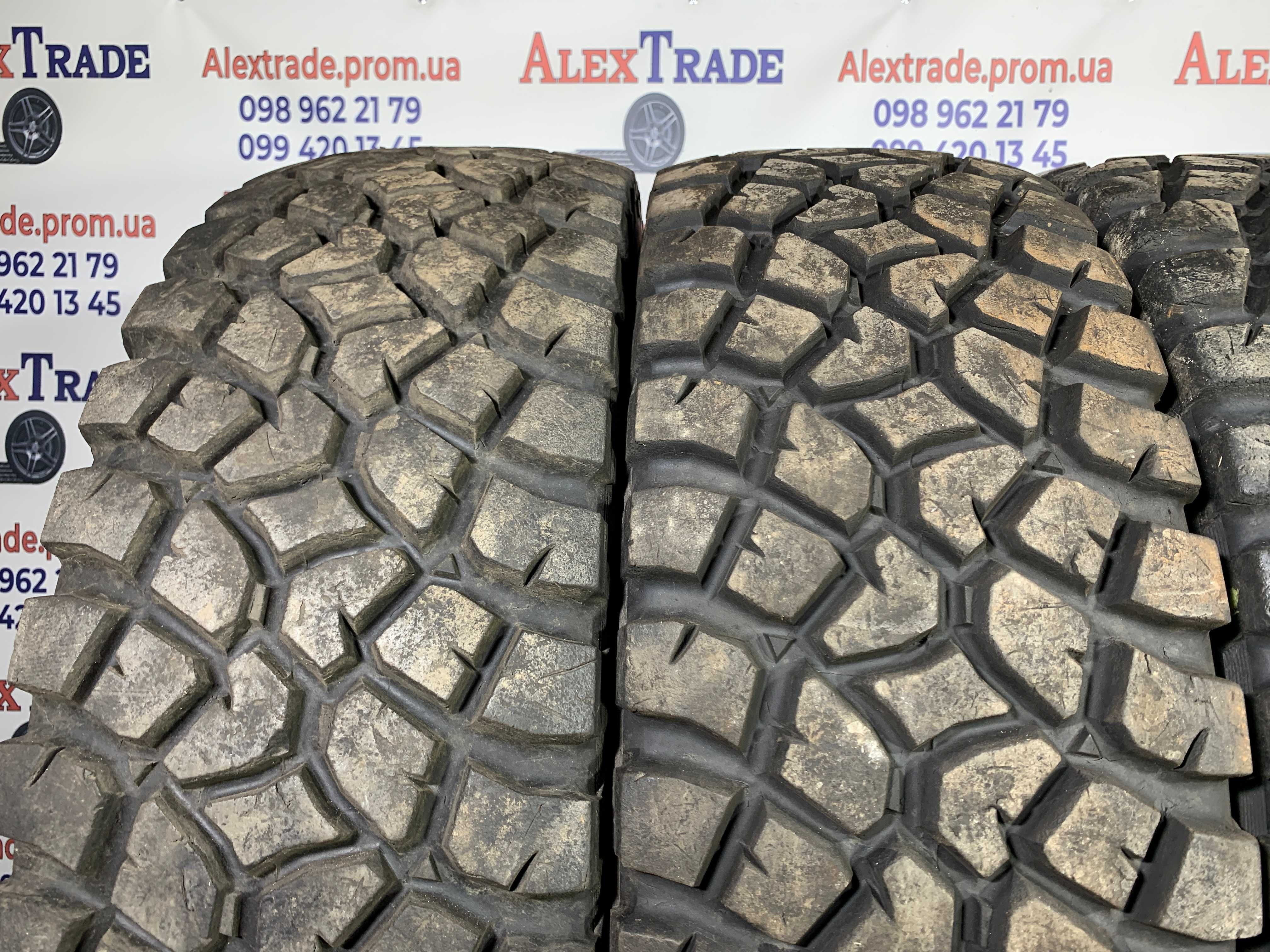 4 шт. 37х12,5 R17 BFGoodrich All-Terrain T/A KDR3 шини б/у, 2023 рік