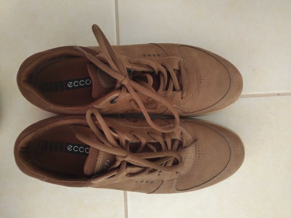 Sportowe buty Ecco 38 brązowe sneakersy