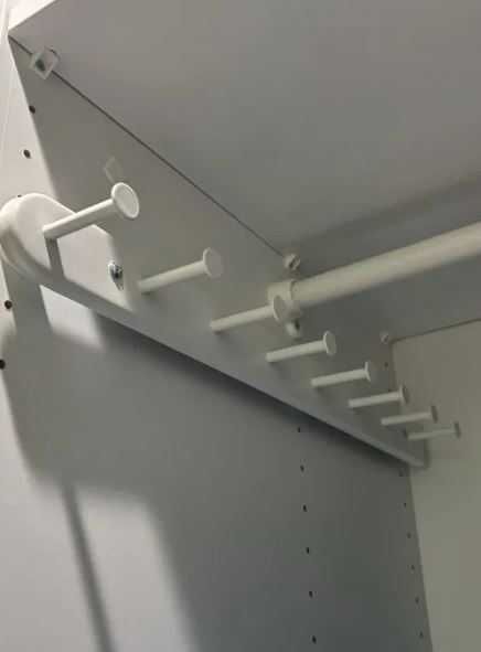 Ikea Wieszak Biały 58 cm Komplement do szafy Pax 60 cm
