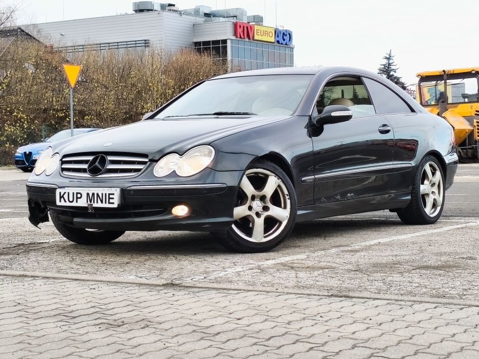 Mercedes-Benz CLK200 1.8B // Automat // Skóry // Kompresor // Raty //