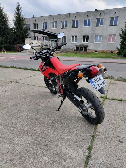 Honda CRF250M supermoto / zamiana
