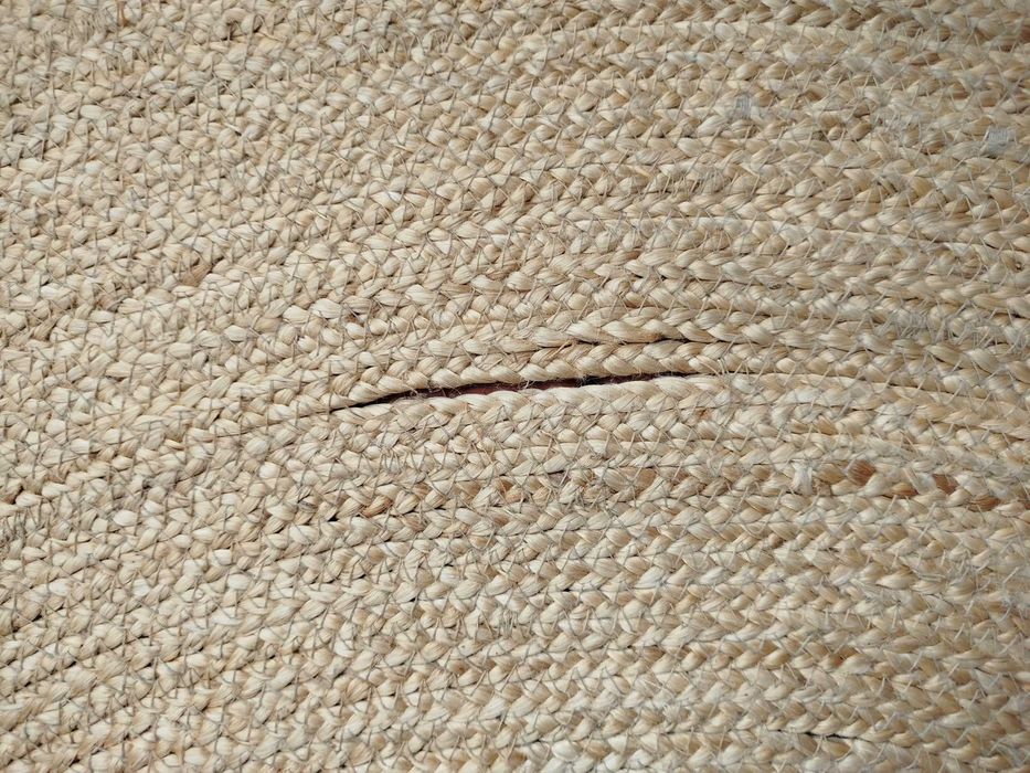 Tapete de juta 120cm de diâmetro