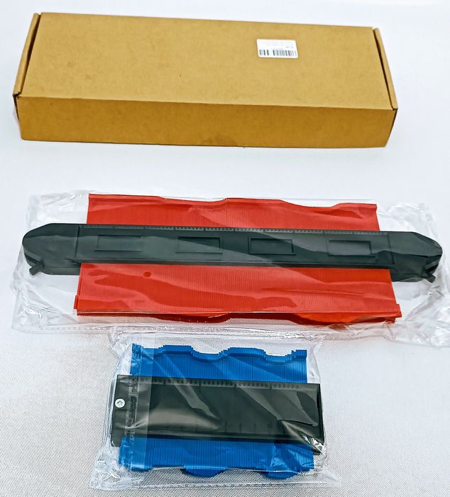 Zestaw mierników konturowych szablon 2 szt, Nowe