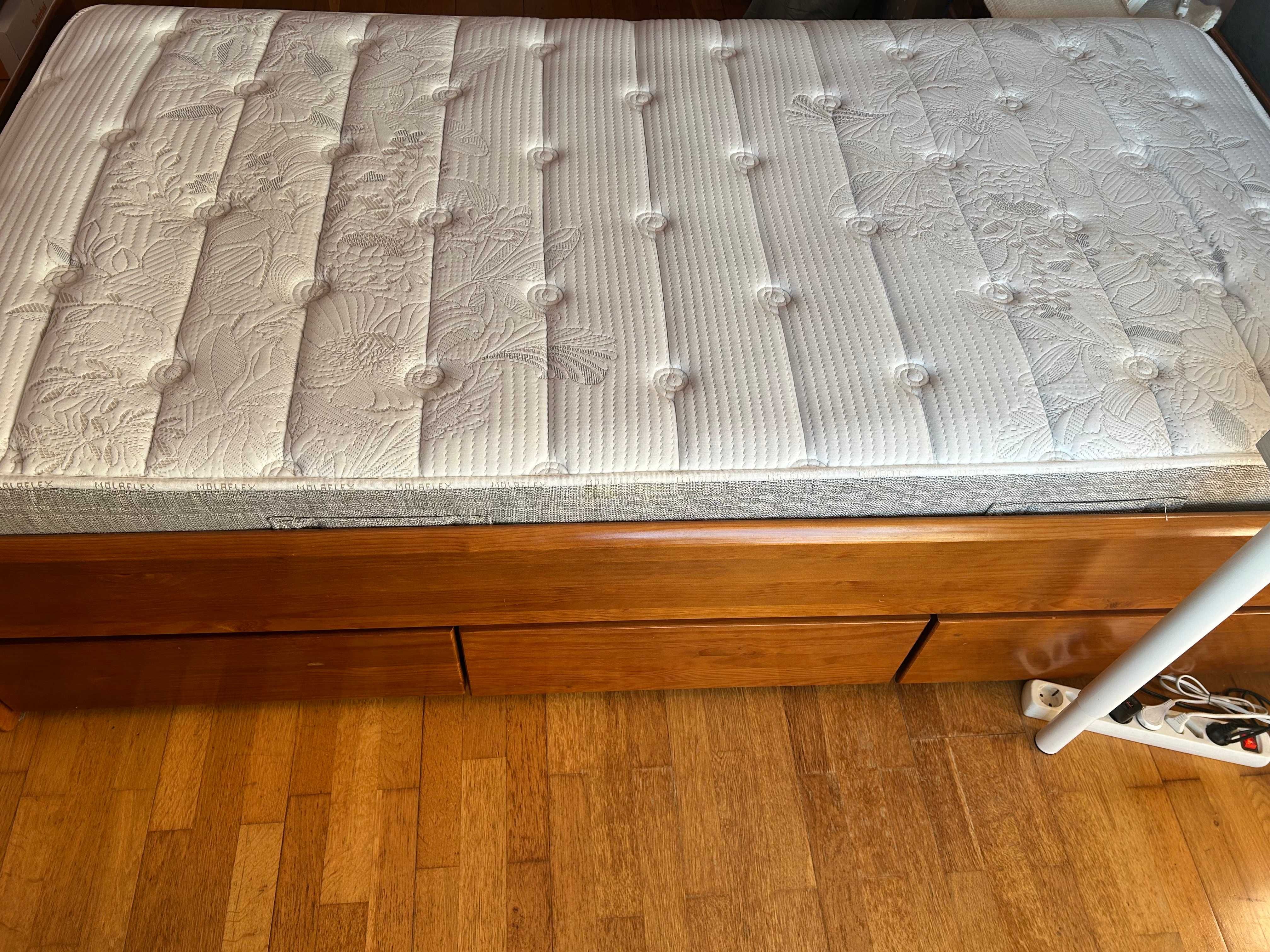 Cama de solteiro Cerne linha Oceânica