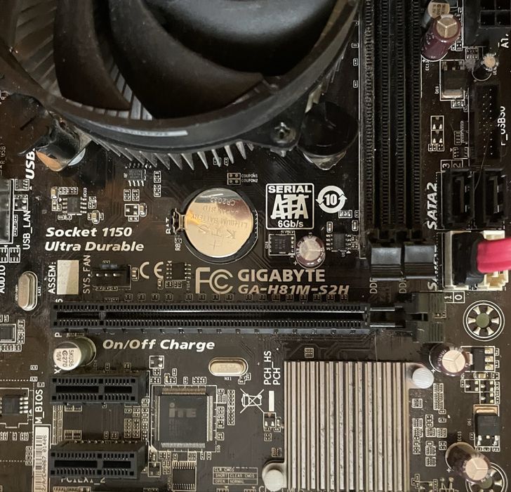 Plyta glowna Gigabyte GA-H81M-S2H i5 4460 3,2 Ghz