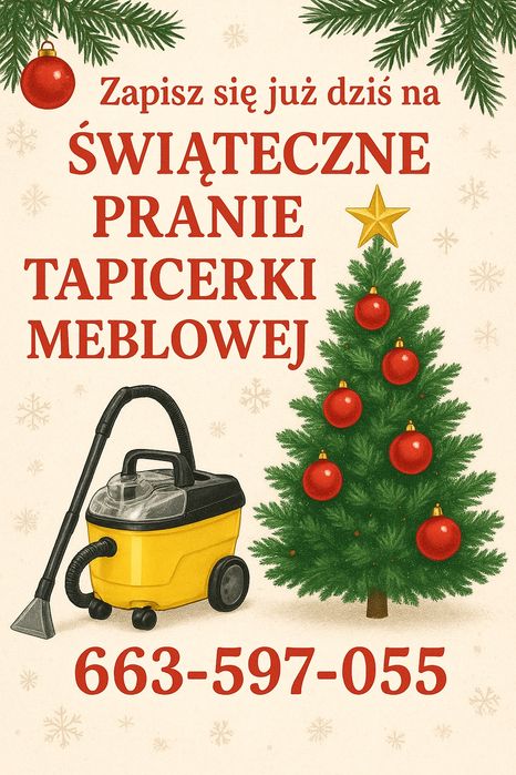 Pranie Tapicerki Meblowej I Samochodowej. Dojazd GRATIS !!