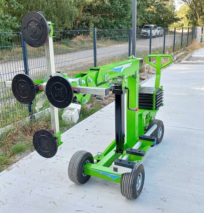 Manipulator do szkła okien robot MWM GM250 mini żuraw dźwig ssawka