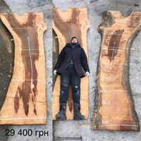 Продольный спил дерева Платана больших размеров, Слэб Платана Николаев