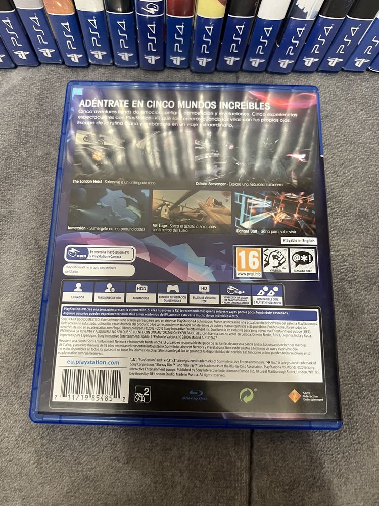 Playstation vr worlds ps4/ps5