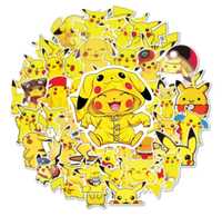 Nowe naklejki Pokemon Pikachu 10 szt