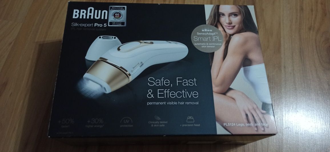 Depilator laserowy IPL Braun Silk expert Pro 5