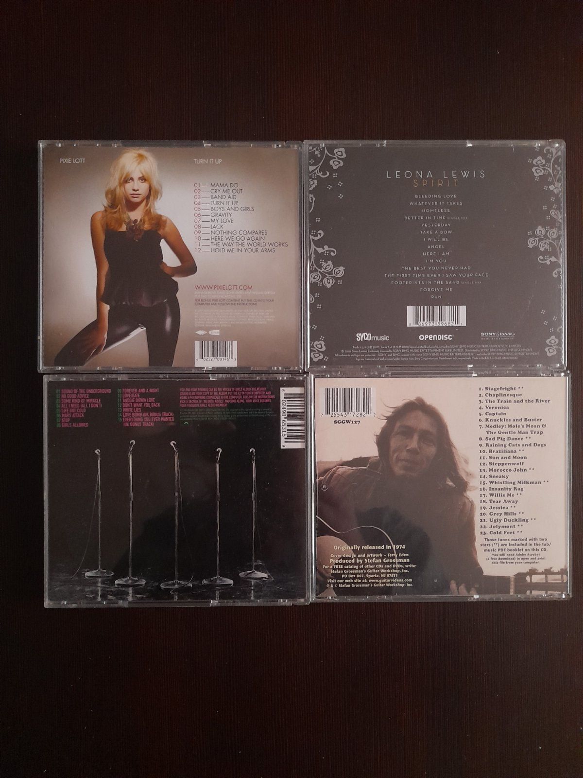 Фирменные CD The Corrs, Girls Aloud, Pixe Lott, Alisia Keys