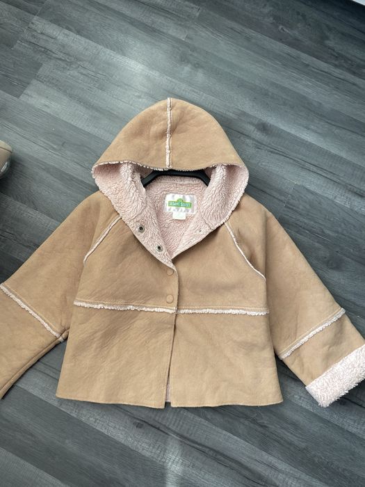 Sesame Street 4 lata 104 cm bawełna 27% dziecięca kurtka płaszczyk