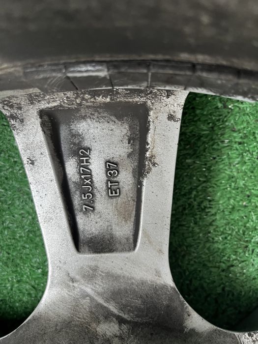 Диски 5/112 Audi R17 (J7,5-ET37) Титани