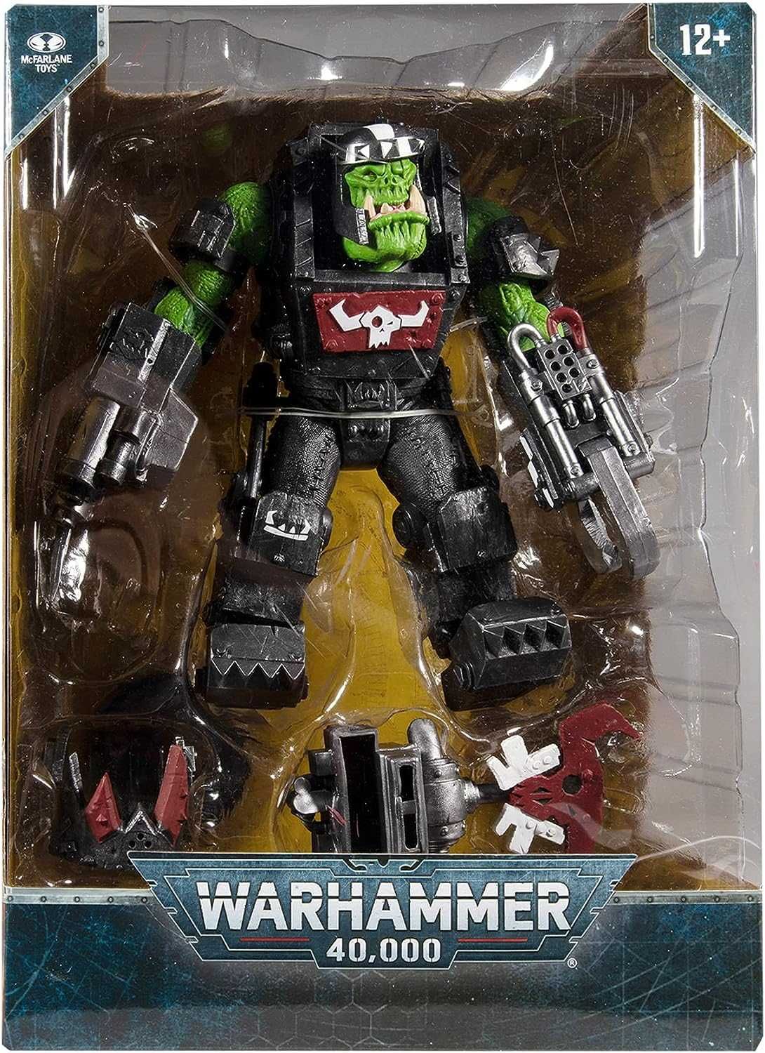 Игрушка Орк Меганоб с пушкой Warhammer 40,000 Ork Meganob with Shoota
