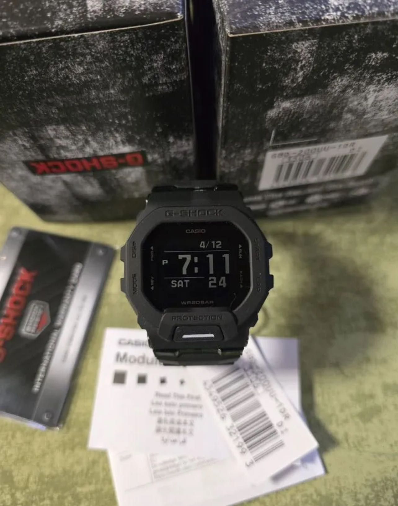 Мужские наручные часы Casio G-Shock GBD-200UU-1E
