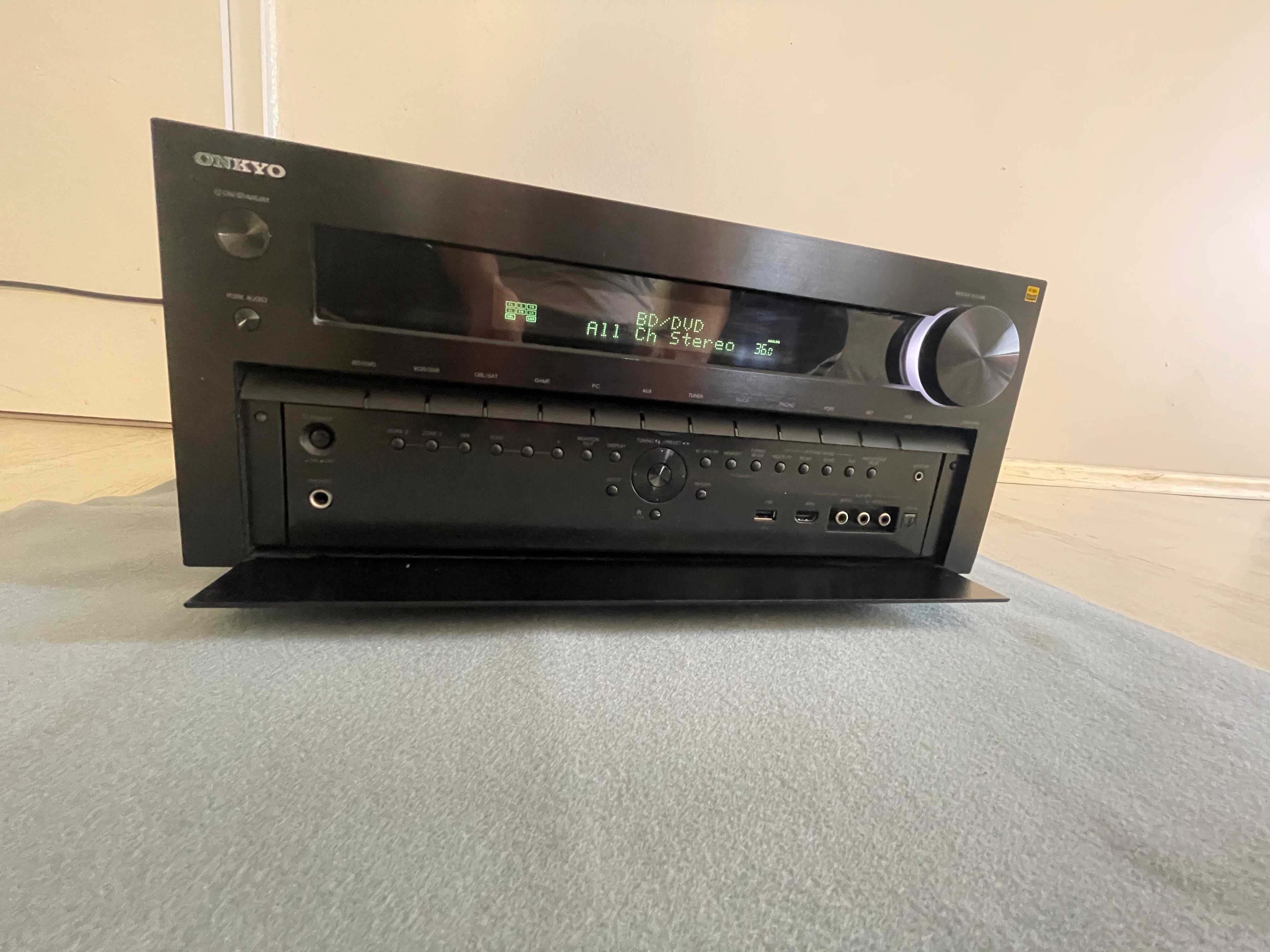 ONKYO TX-NR809 Amplituner kino domowe 7.2 USB hdmi r.internet Wysyłka