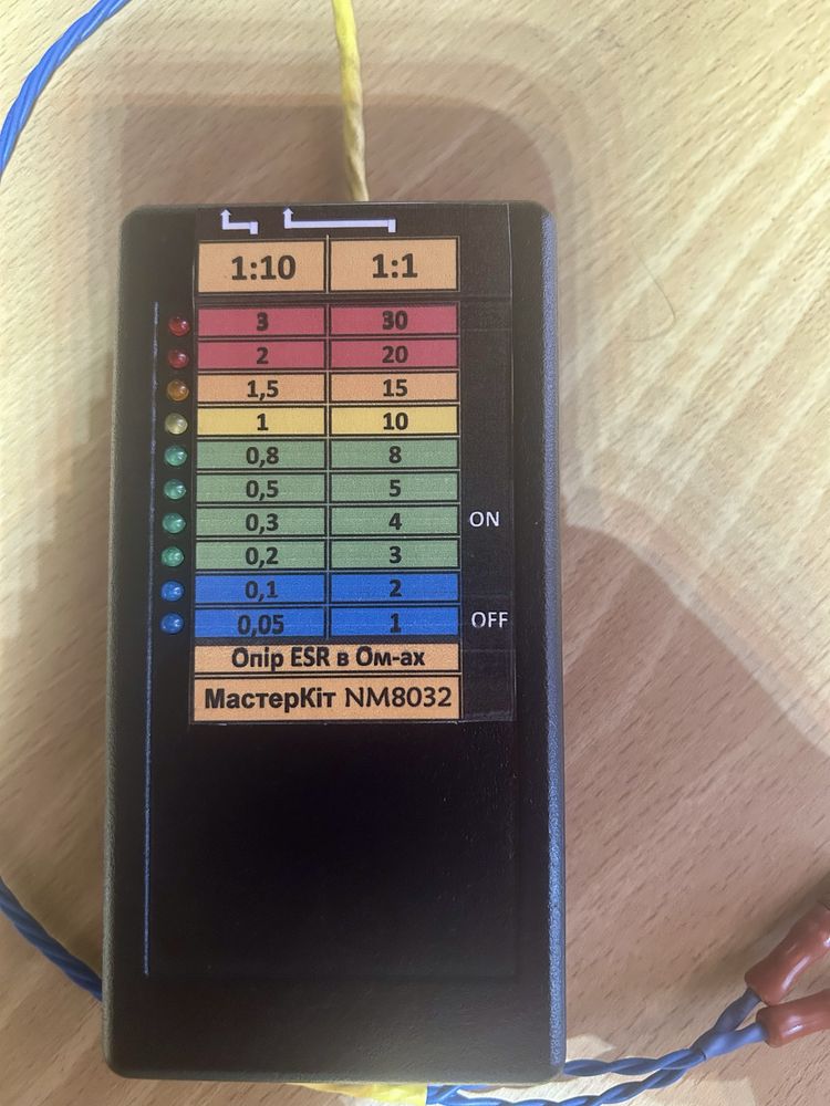 Прибор для перевірки ESR Мастеркіт NM8032